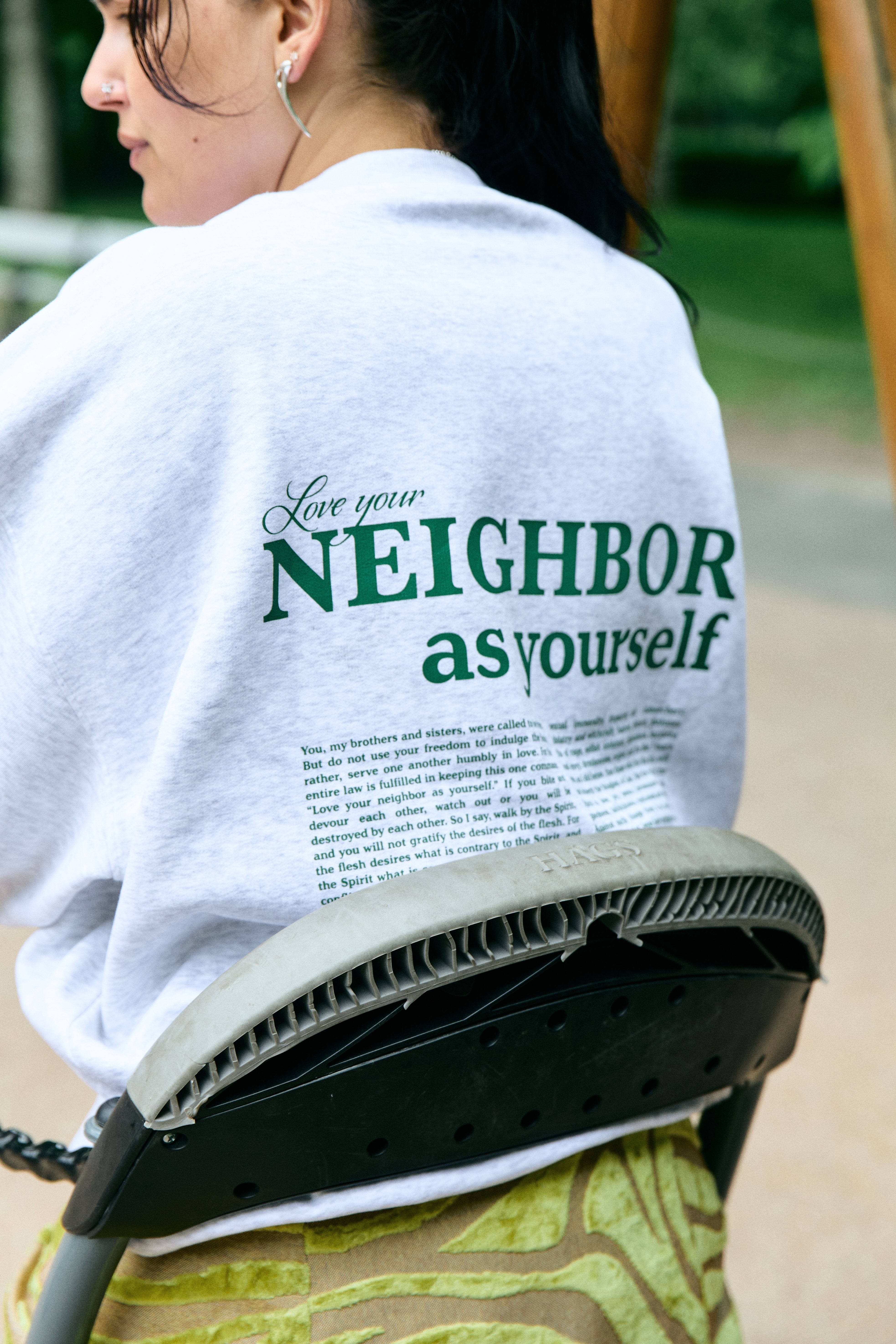 LOVE YOUR NEIGHBOUR CREWNECK